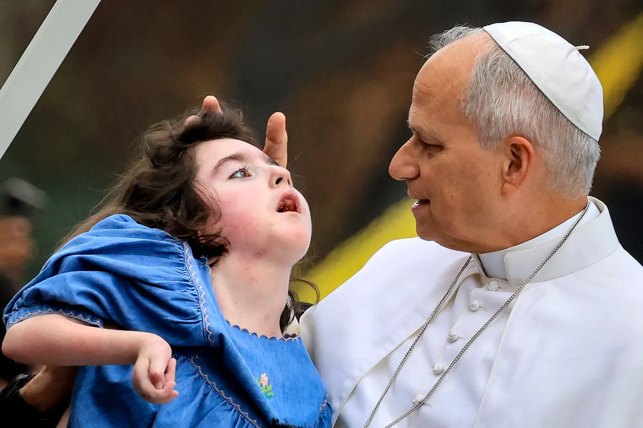Marie-Garance et le Pape Léon