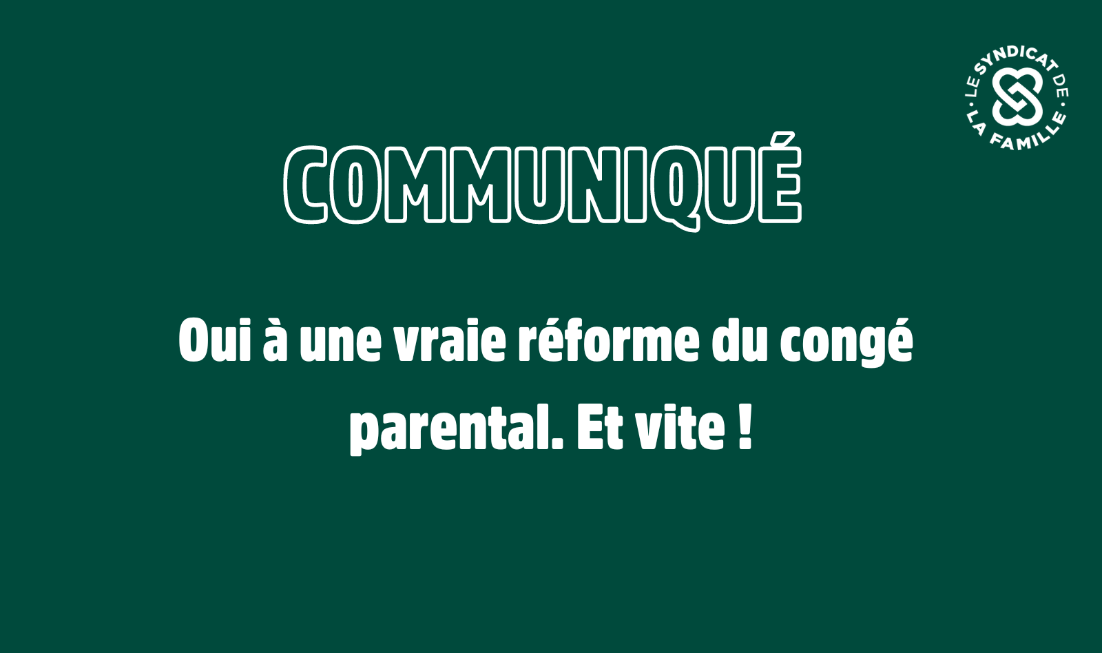 COMMUNIQUE