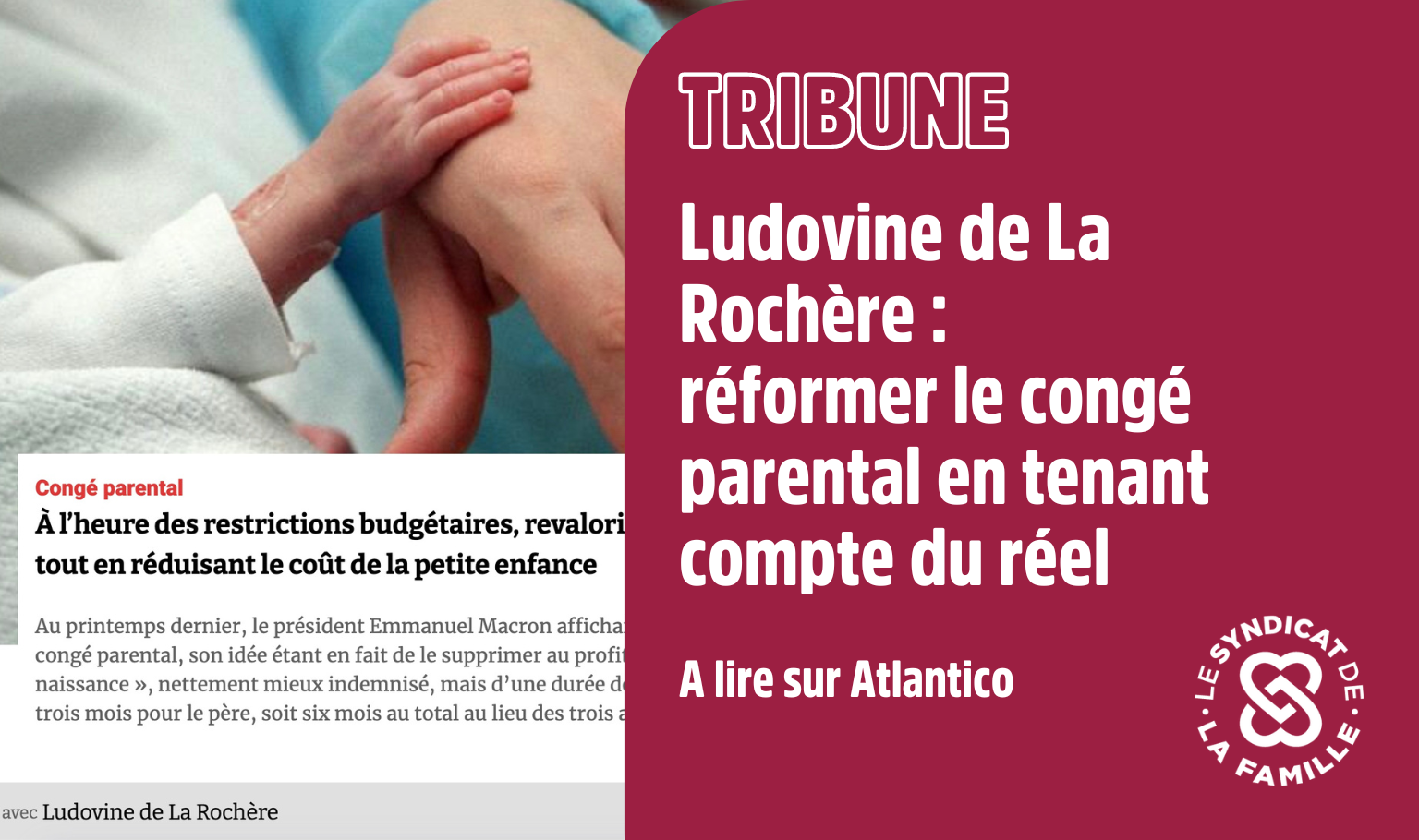 Conge parental tribune Atlantico
