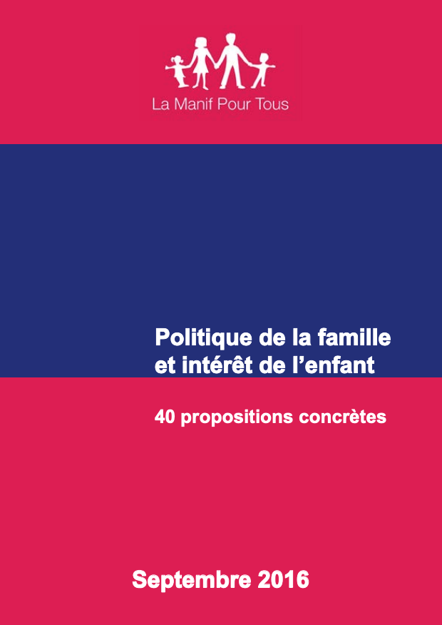 Rapport Politique de la famille et interet de lenfant