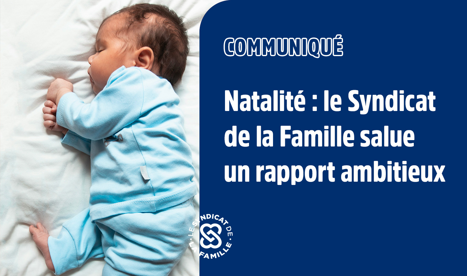 communique natalite syndicat salue rapport ambitieux