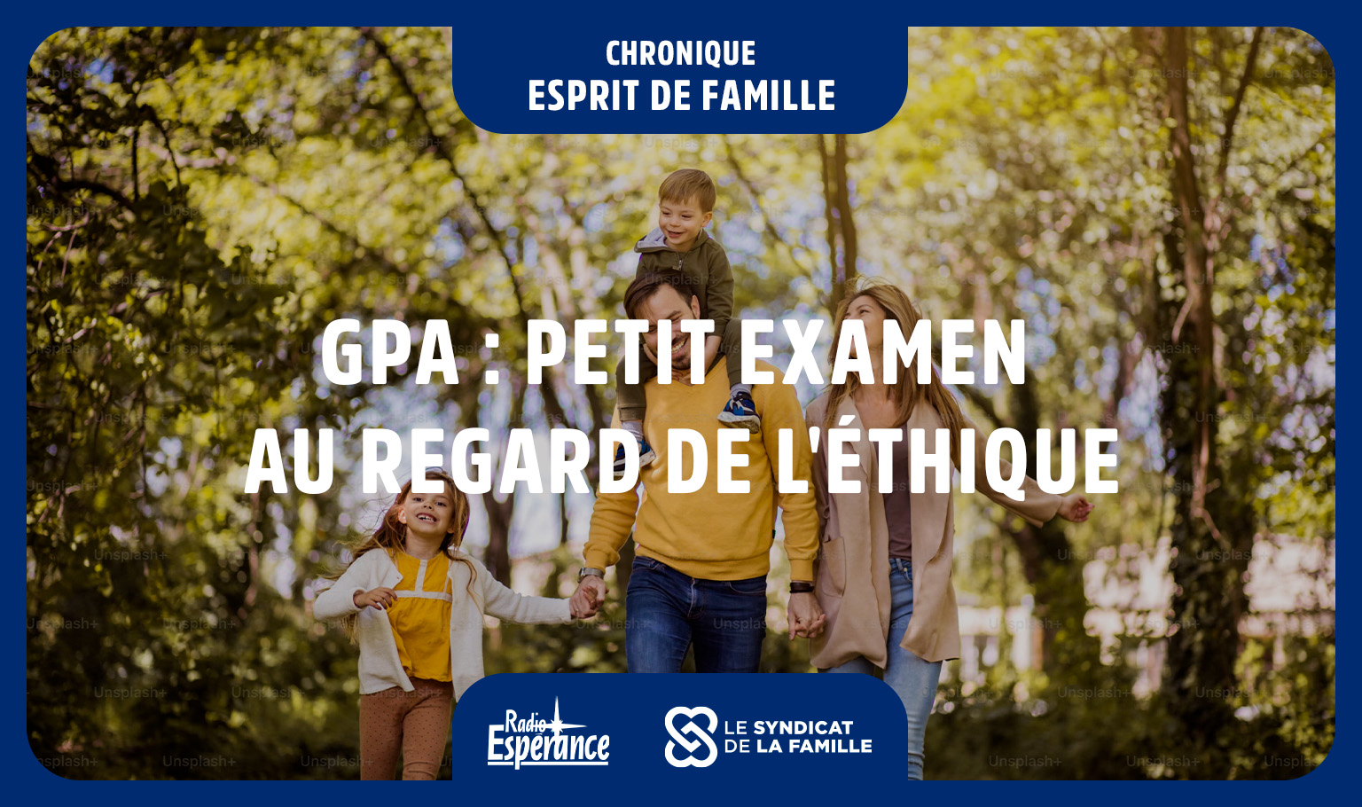 esprit famille gpa petit examen regard ethique