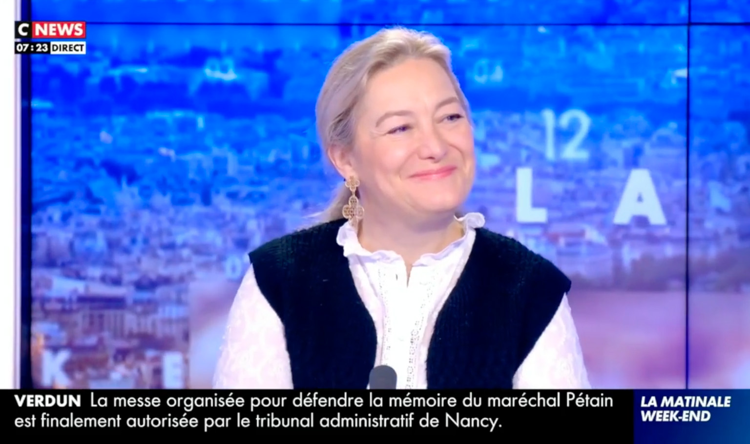 ludovine cnews conge naissance 2