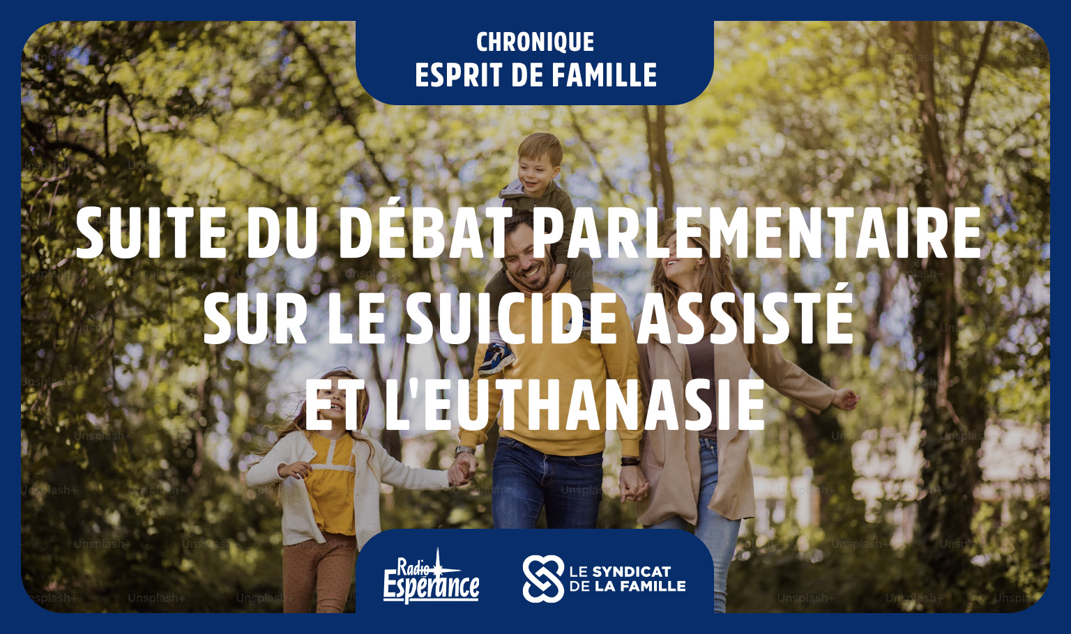 radio esperance suite debat parlementaire sur suicide assiste et euthanasie