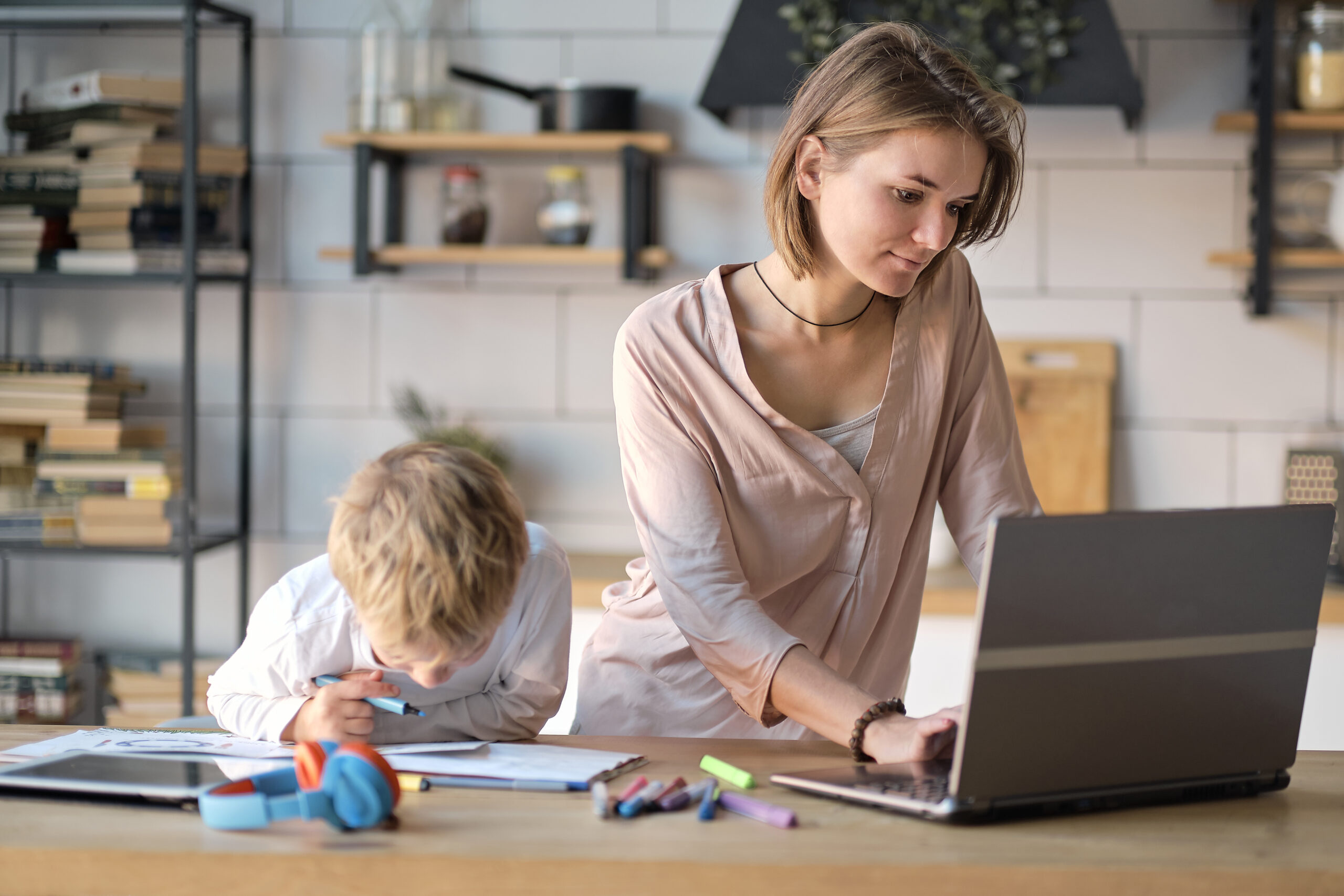 woman and child working together at home 2026 01 09 10 14 25 utc scaled