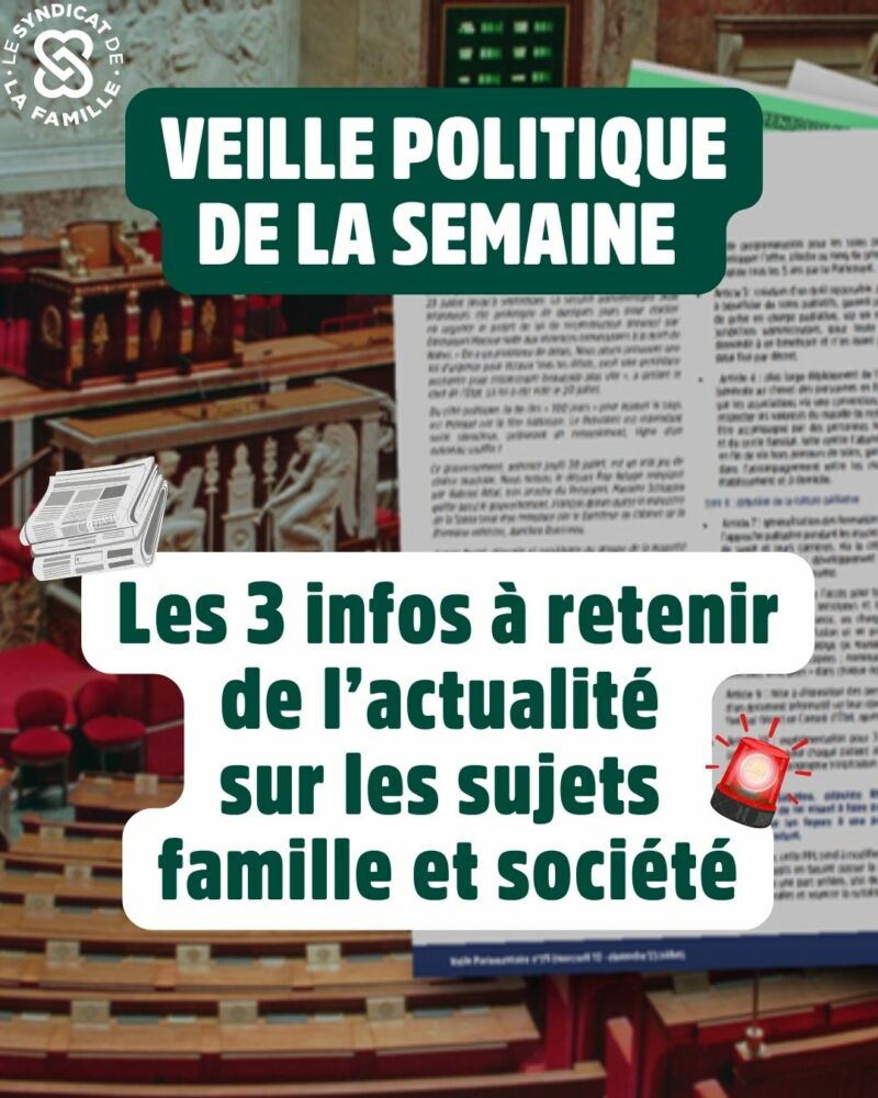 Image for the Tweet beginning: Veille législative et politique #122